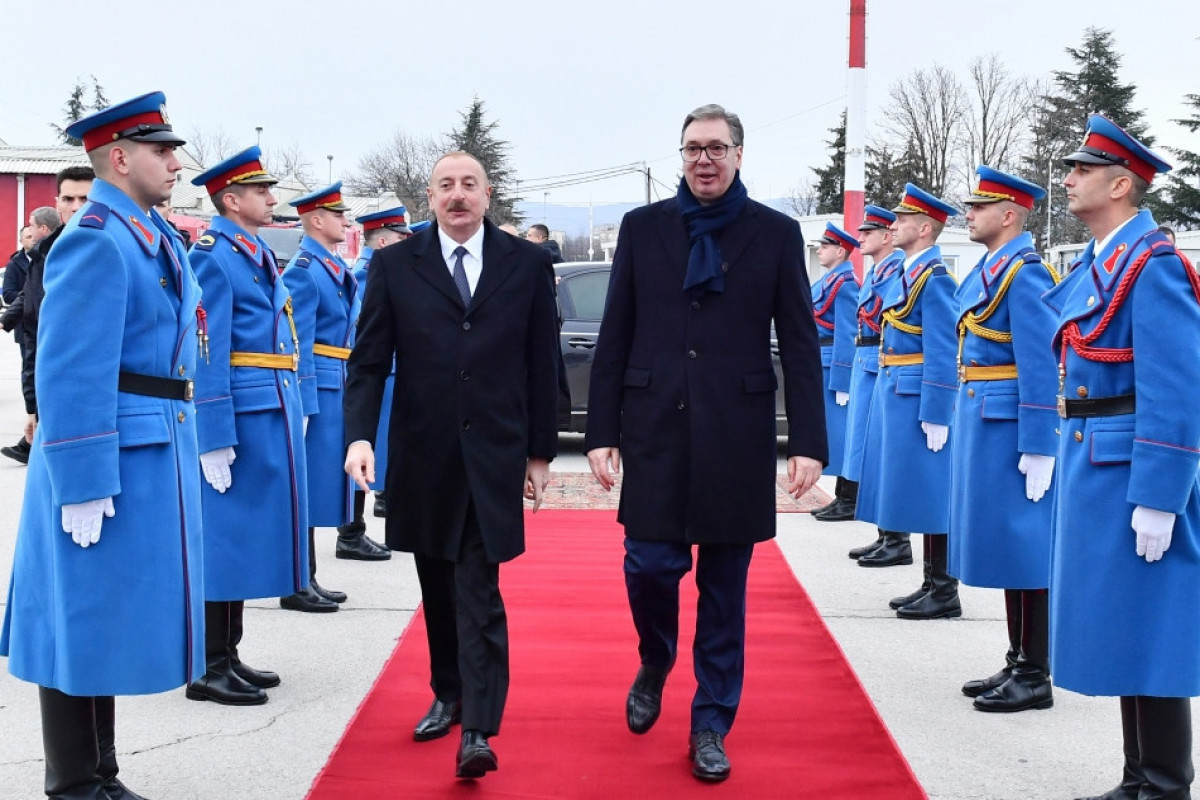 President of Azerbaijan Ilham Aliyev concluded his visit to Serbia