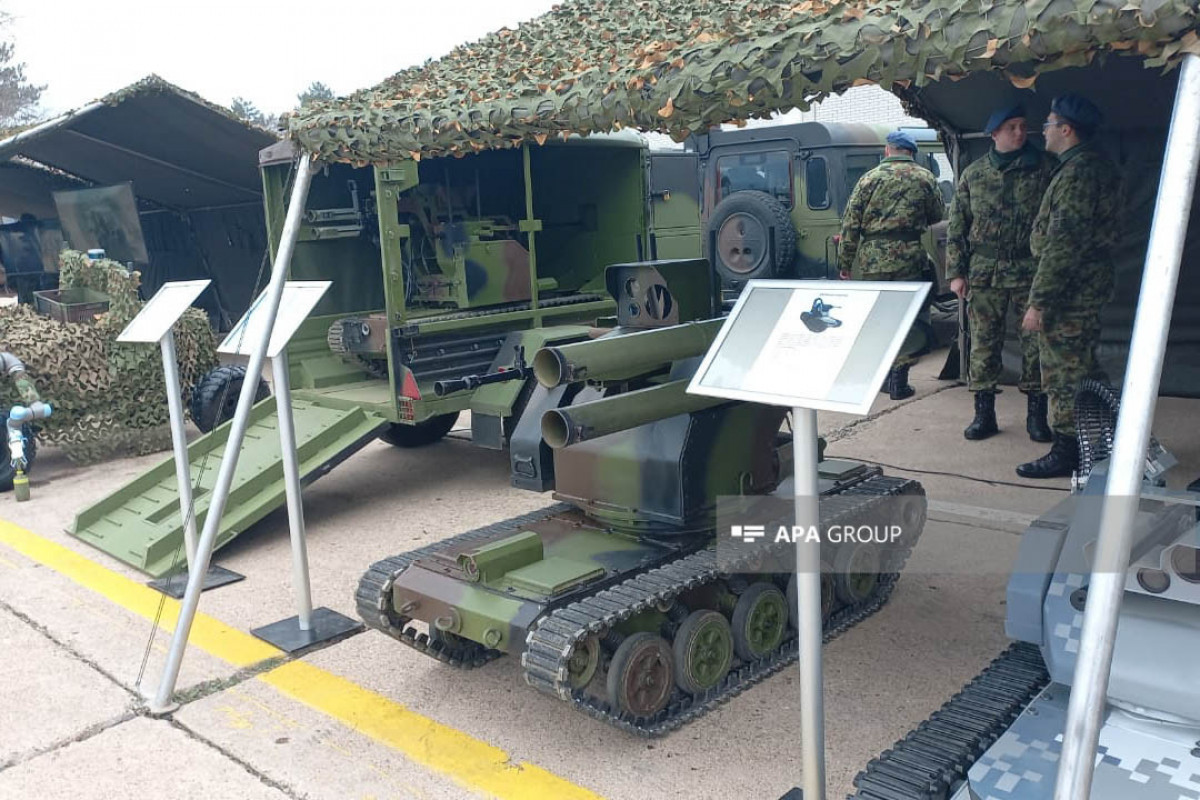 Presidents Ilham Aliyev and Aleksandar Vučić viewed military equipment-PHOTO 