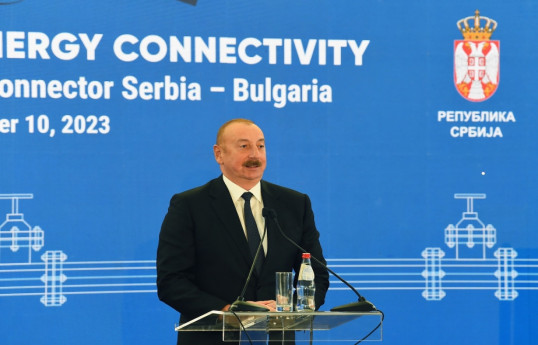 President: The projects proposed and executed on our part have significantly reshaped the energy map of Eurasia