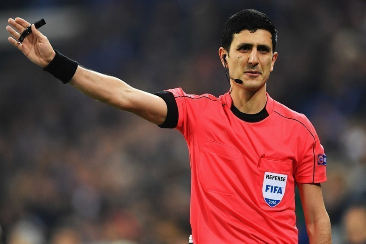 Azerbaijani FIFA referee Aliyar Aghayev