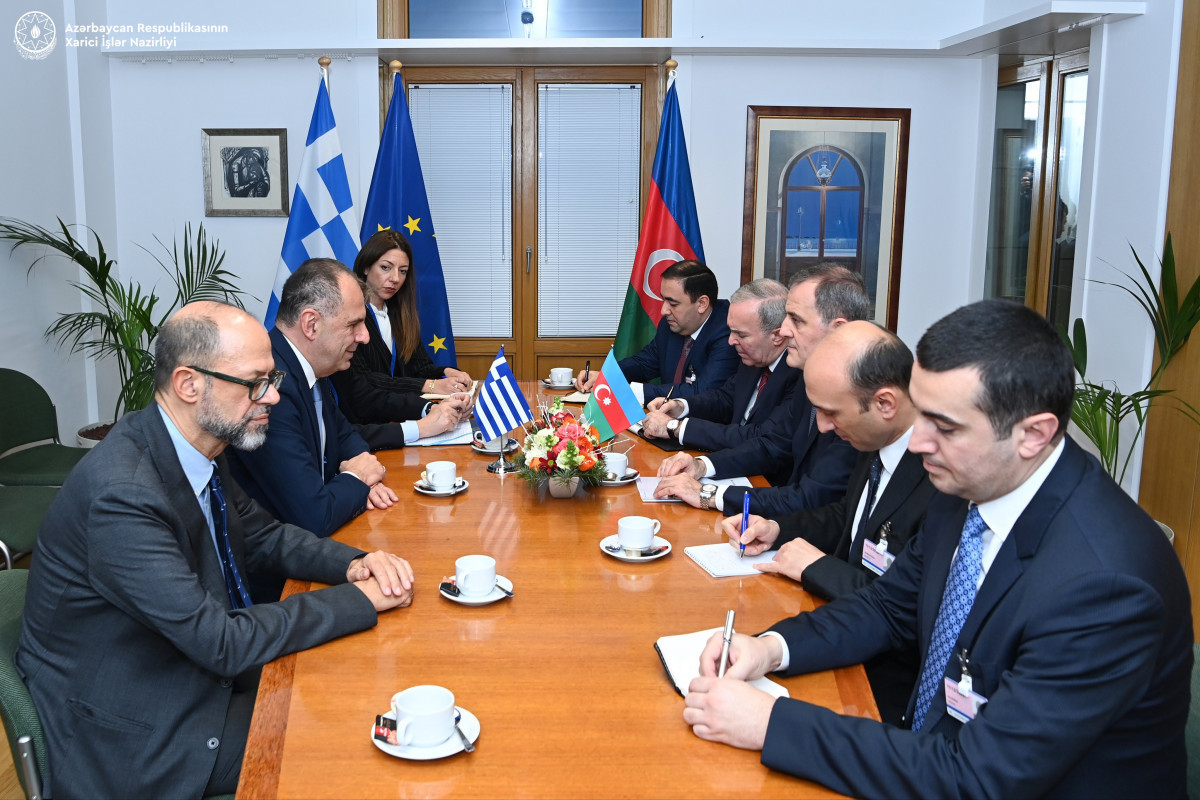 Azerbaijani, Greek top diplomats mull energy security and regional situation-PHOTO -UPDATED 