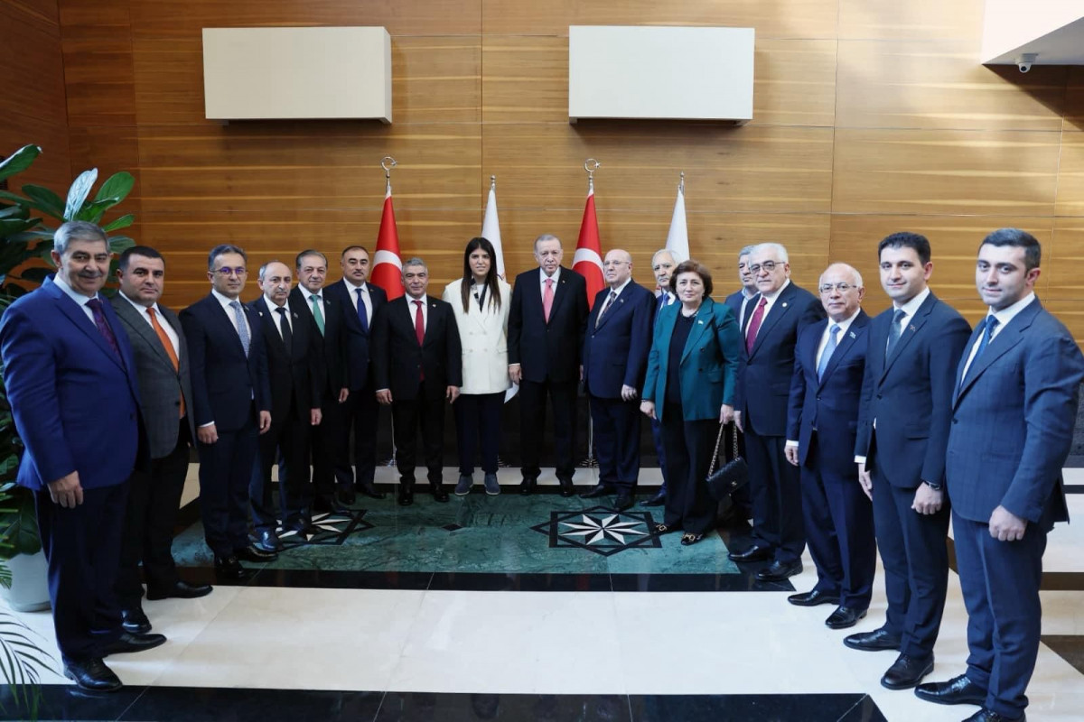 Turkish President received members of Azerbaijan-Türkiye Inter-Parliamentary Friendship Group