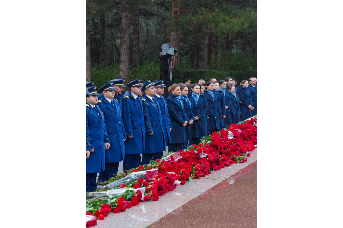 AZAL team pays tribute to the National Leader Heydar Aliyev-PHOTO 