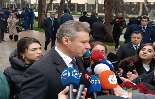 Vladislav Kanevsky, Ukraine's Ambassador Extraordinary and Plenipotentiary to Azerbaijan