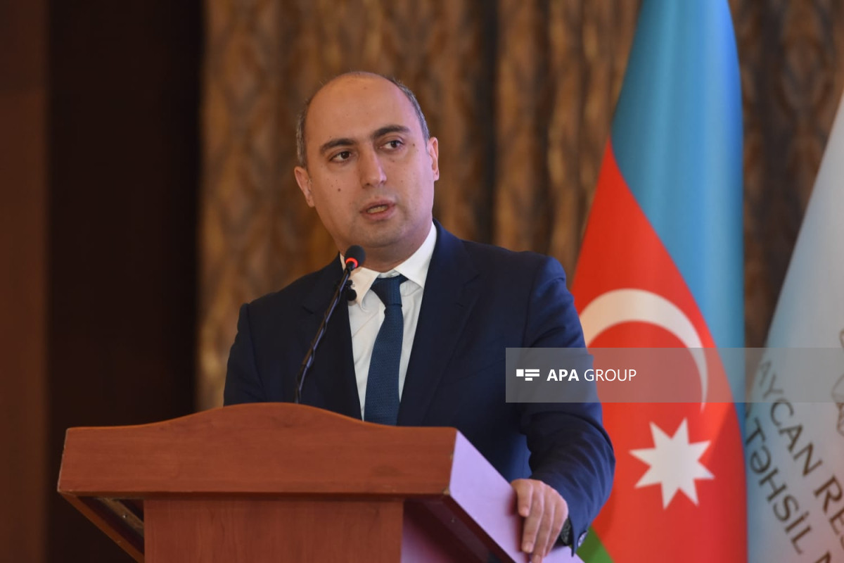 Emin Amrullayev, Minister of Science and Education of Azerbaijan