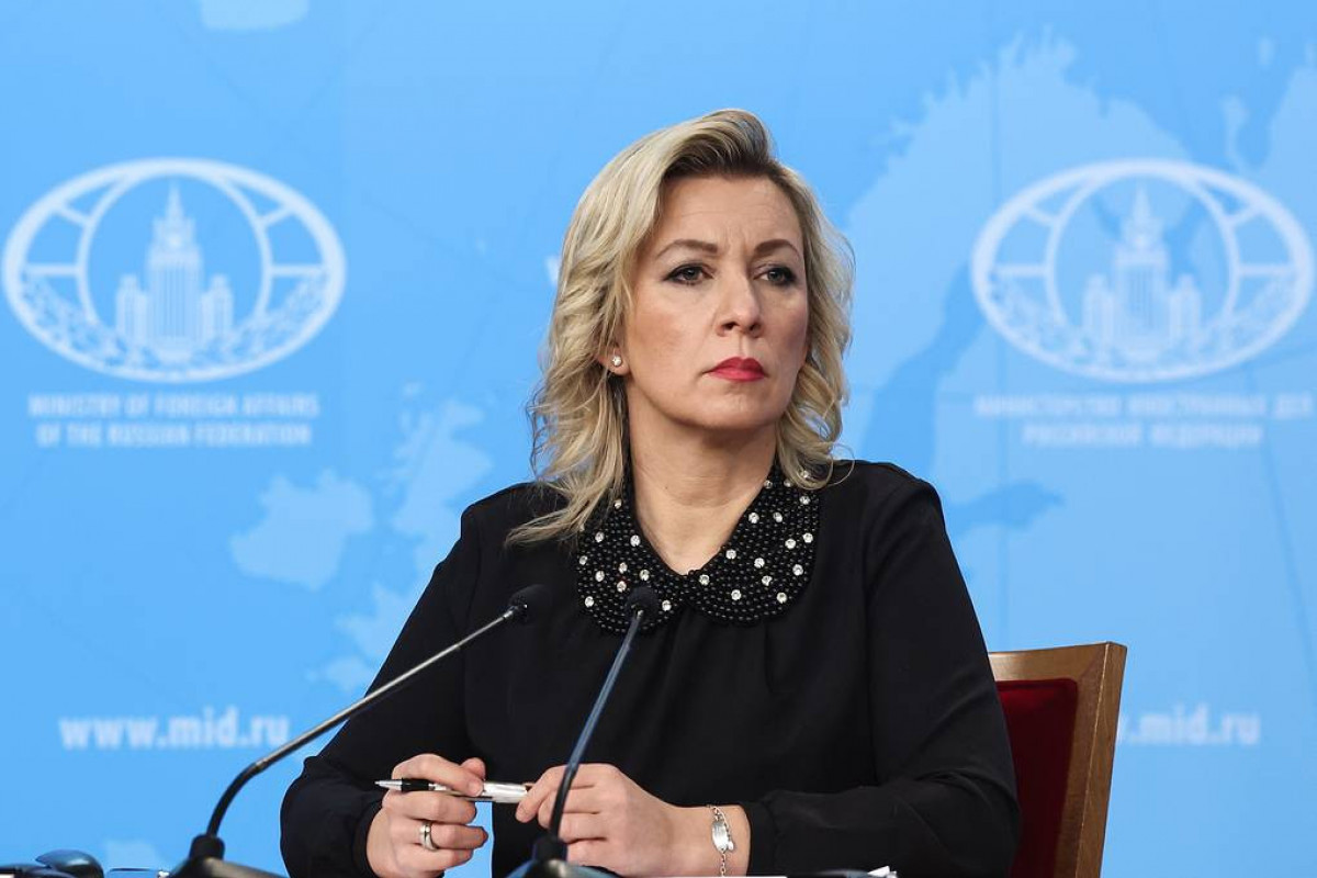 Russian Foreign Ministry Spokeswoman Maria Zakharova