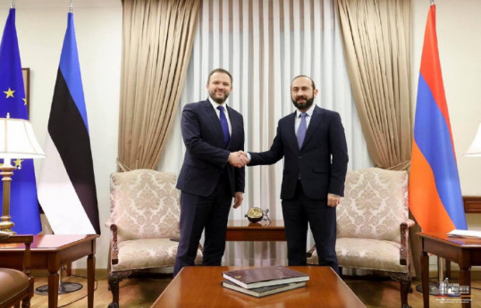 FMs of Armenia, Estonia met