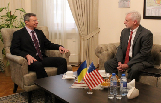 Ambassadors of Ukraine and USA in Azerbaijan met