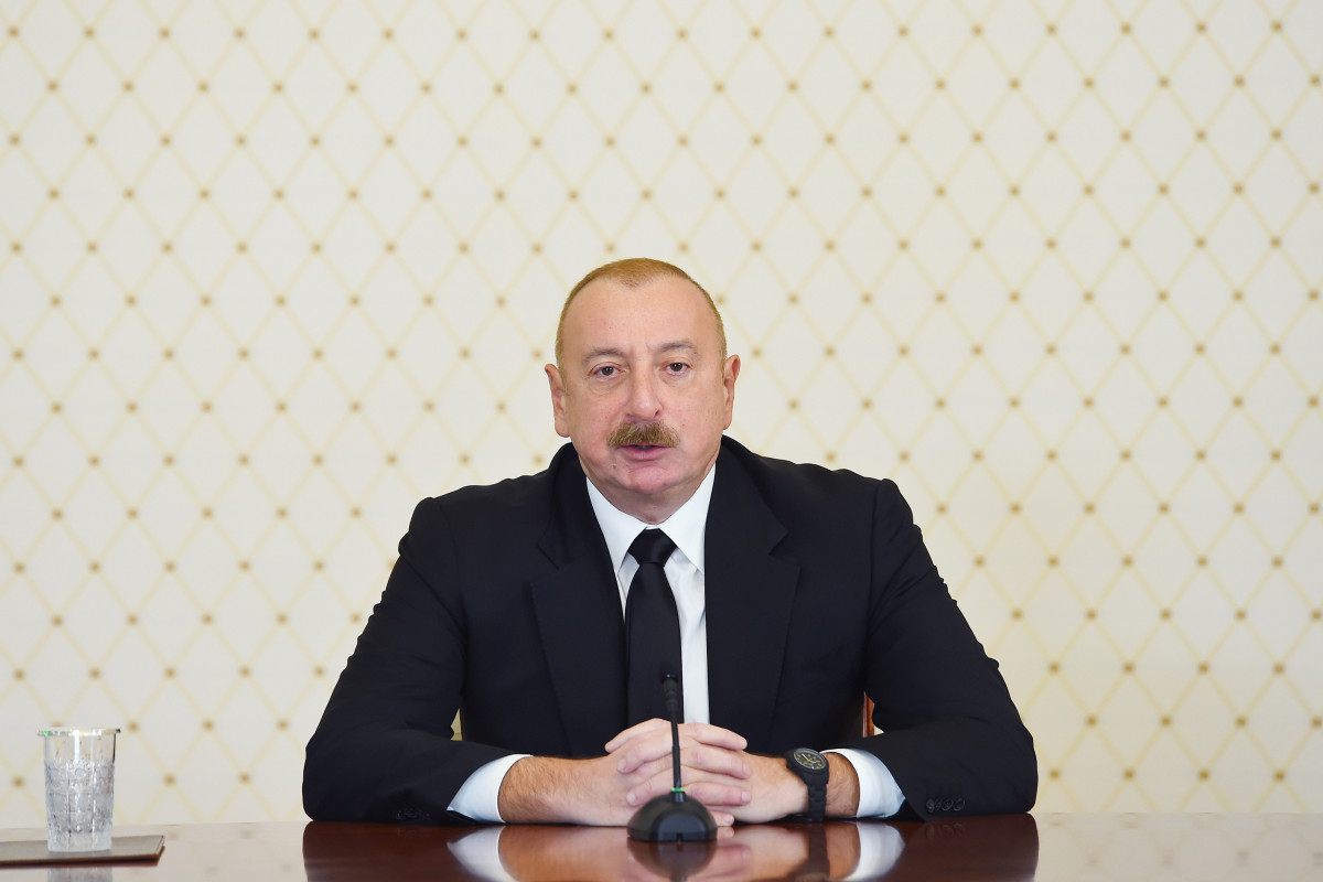 Ilham Aliyev - the President of the Republic of Azerbaijan