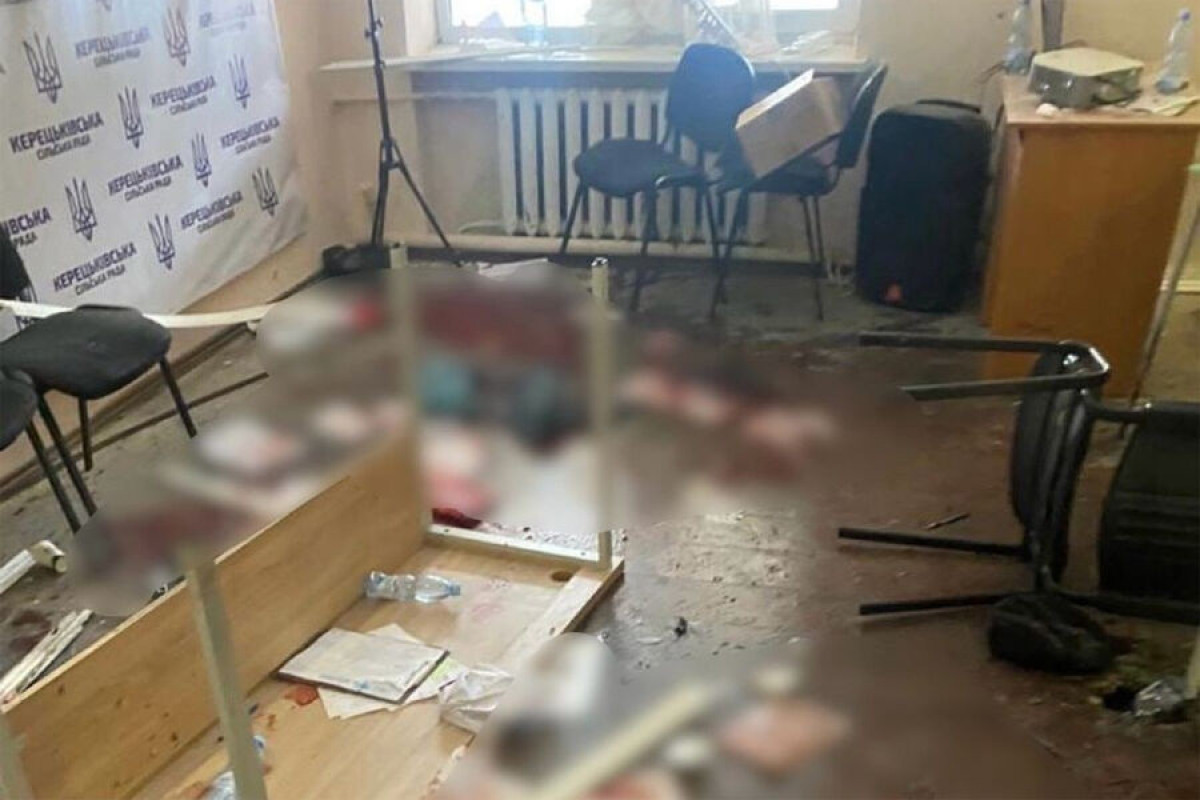 One killed, another 26 injured as MP detonates a grenade at a meeting in Ukraine-VIDEO 