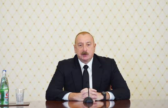 Azerbaijan President Ilham Aliyev chaired meeting to discuss hosting COP29 in 2024 -UPDATED 