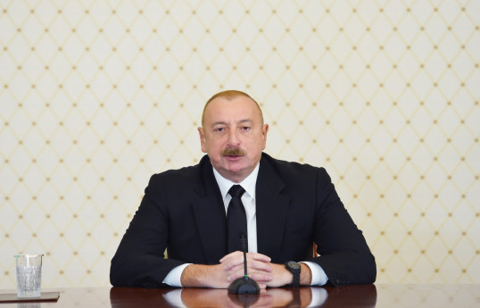 Ilham Aliyev - the President of the Republic of Azerbaijan