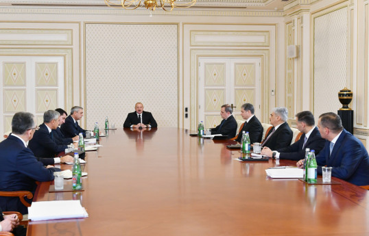 President of Azerbaijan: Restoration of sovereignty on the territory of our country further boosted respect for us