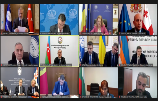 Azerbaijani FM delivers speech at 47th Meeting of Council of Ministers of Foreign Affairs of BSEC Member States
