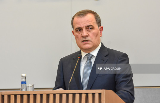 the Minister of Foreign Affairs Ceyhun Bayramov