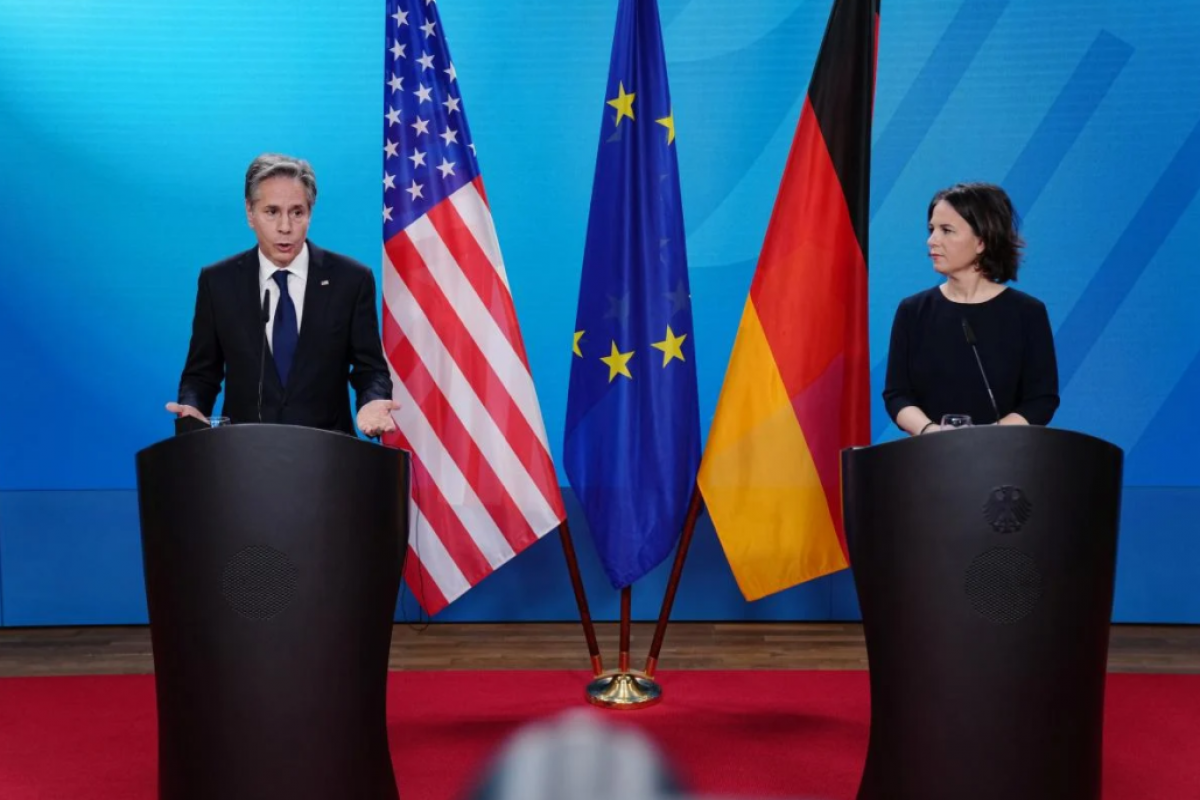 U.S. State Secretary, German Foreign Minister discuss situation in Gaza