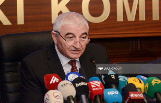 Chairman of the Central Election Commission of the Republic of Azerbaijan Mazahir Panahov