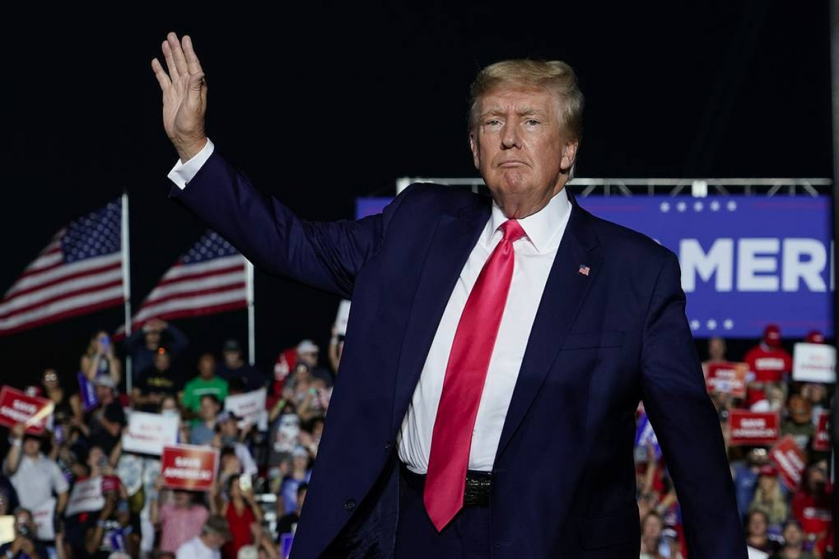 Trumps calls Biden threat to democracy in US