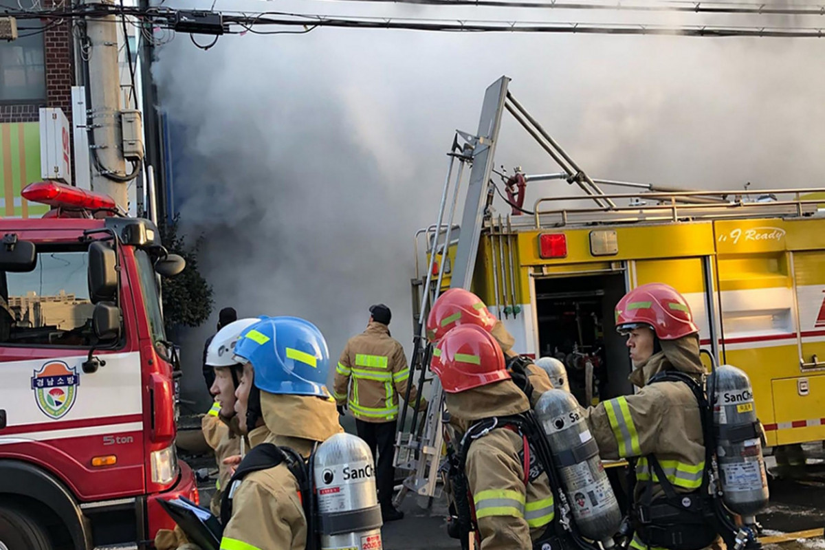 At least 18 people taken to hospital in S. Korea