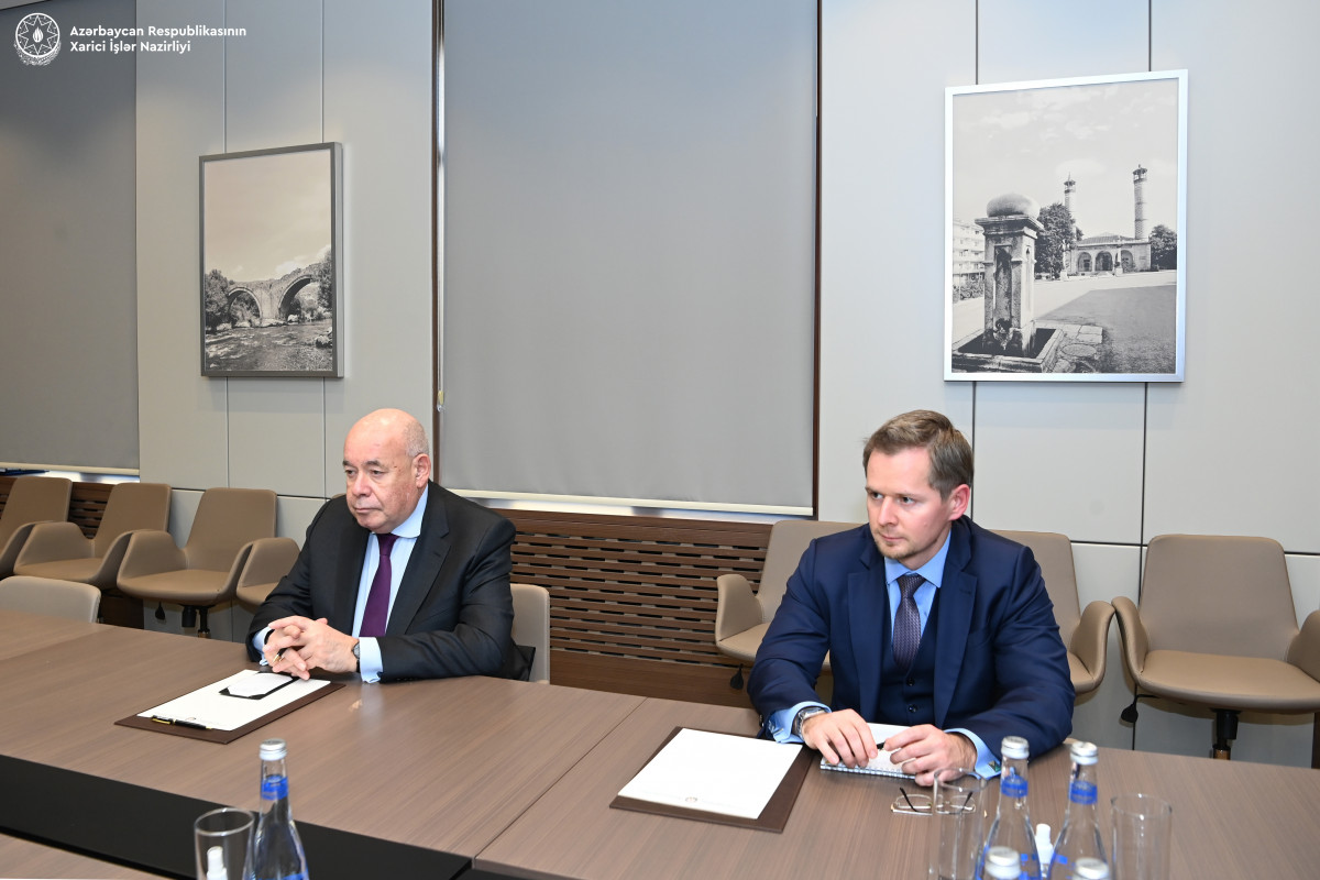 Azerbaijan FM discusses issues of cooperation, regional situation with Russian President's Special Representative