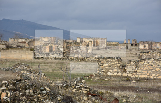 Stones of destroyed buildings in Azerbaijan's Aghdam to be used for construction of Occupation and Victory Museums