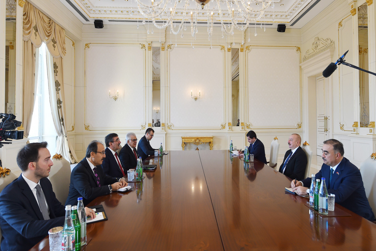 President Ilham Aliyev received Vice President of Türkiye Cevdet Yilmaz -UPDATED 
