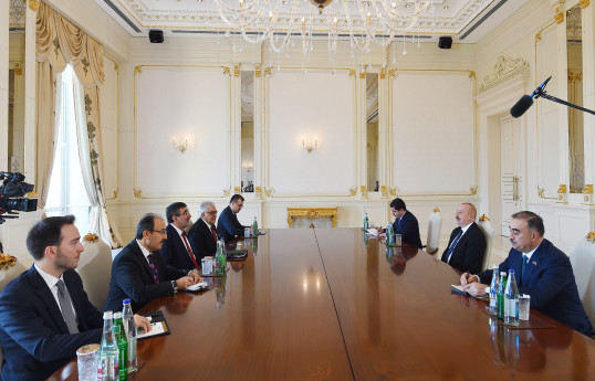President Ilham Aliyev received Vice President of Türkiye Cevdet Yilmaz -UPDATED 