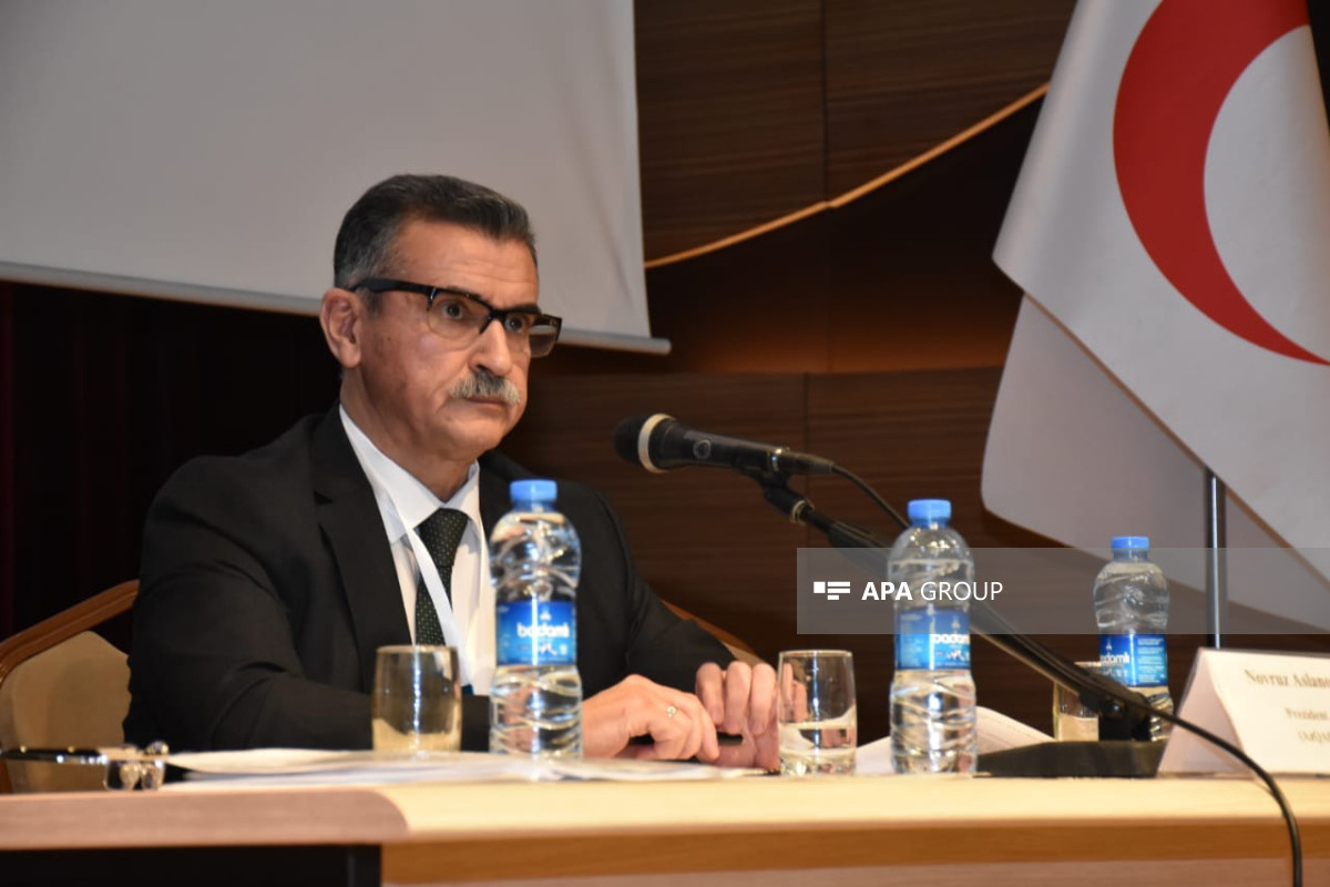 Novruz Aslanov, the Executive President of the Azerbaijan Red Crescent Society