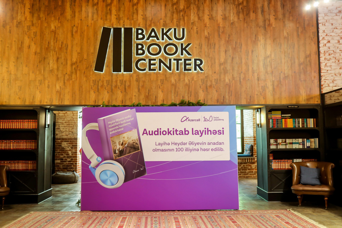 Azercell presents an “Audiobook” project dedicated to the 100th anniversary of Heydar Aliyev - VIDEO 
