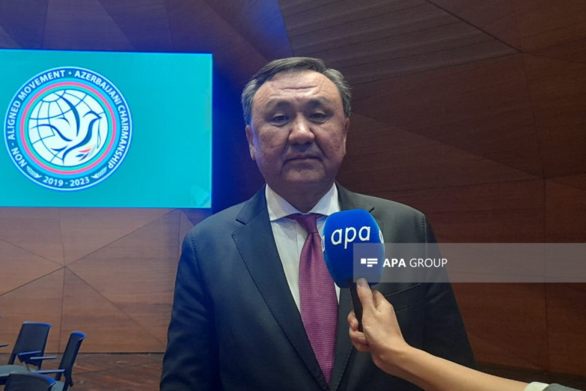 The Secretary General of the Organization of Turkic States (OTS) Kubanychbek Omuraliev