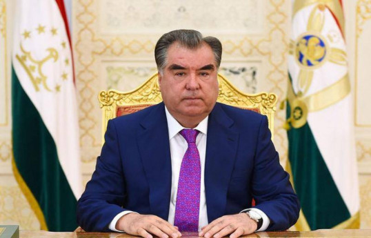 President of the Republic of Tajikistan Emomali Rahmon