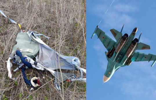 Ukraine downs three Russian Su-34 bombers