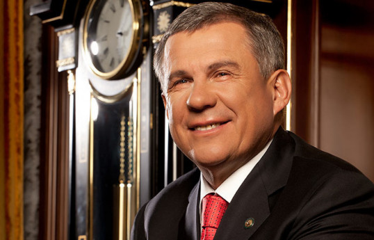 Rustam Minnikhanov, head of the Republic of Tatarstan 