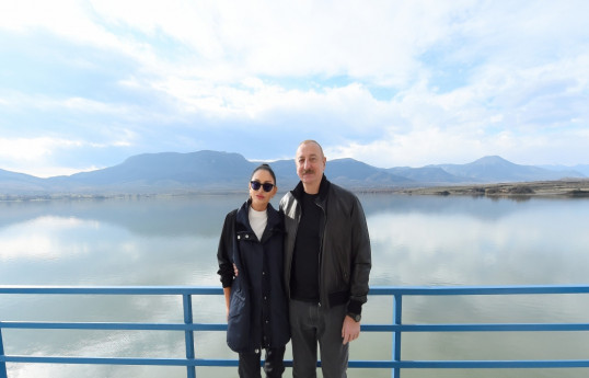 Khachinchay water reservoir was commissioned after repair and restoration