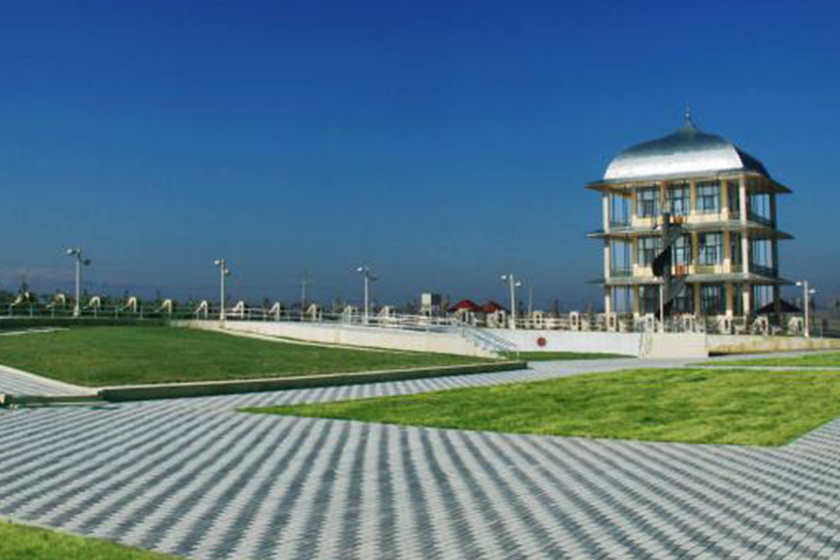 Azerbaijan utilizes local raw materials for construction works in Aghdam district