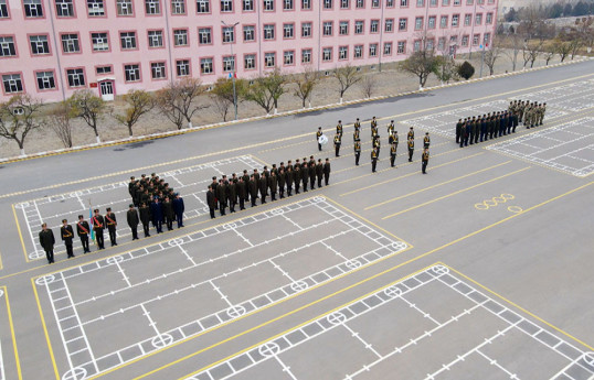 Azerbaijan's Combined Arms Army holds graduation ceremony of the Officers' Improvement Course-VIDEO 