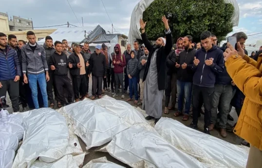 Gaza death toll reached to 20,674
