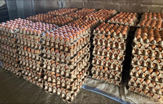 Third batch of eggs imported from Azerbaijan to Russia