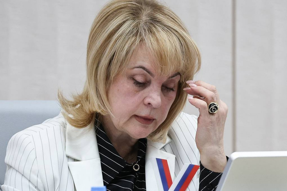 Russian Central Election Commission chairwoman Ella Pamfilova