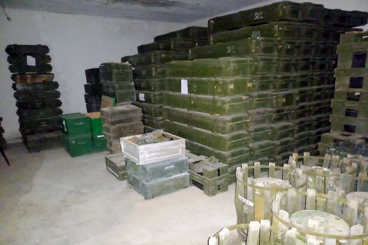 Azerbaijan finds another civilian facility used by Armenians as a weapons storage - PHOTO 