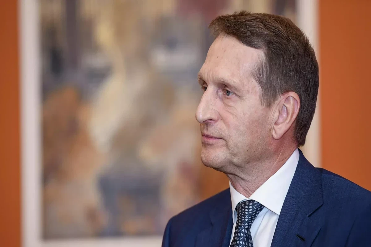 The Director of the Foreign Intelligence Service of the Russian Federation Sergey Naryshkin