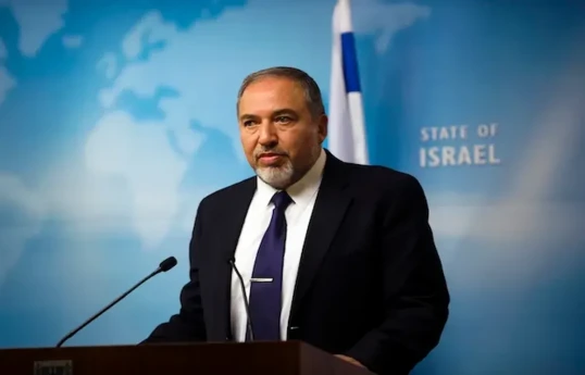 Avigdor Lieberman, member of Israel's Knesset, chairman of Israel is our Home party