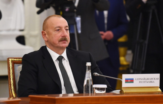 Ilham Aliyev, President of the Republic of Azerbaijan