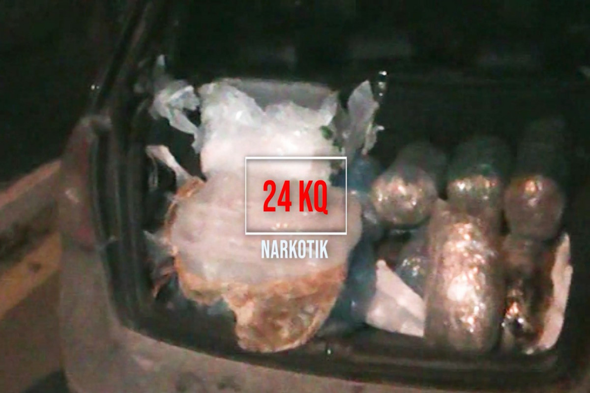 Azerbaijan detains person who smuggled 24 kg of drugs to sell in New Year -VIDEO 