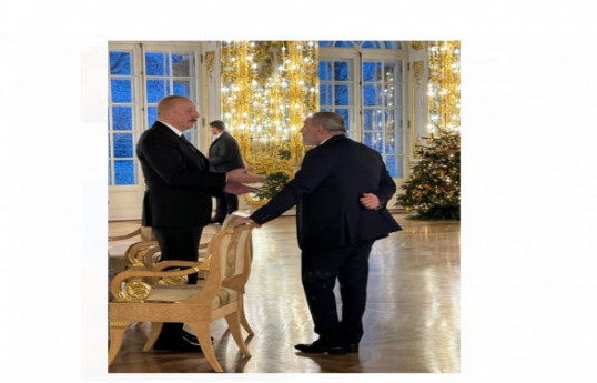 President Ilham Aliyev had a conversation with Armenian PM at the informal meeting of the CIS Heads of State