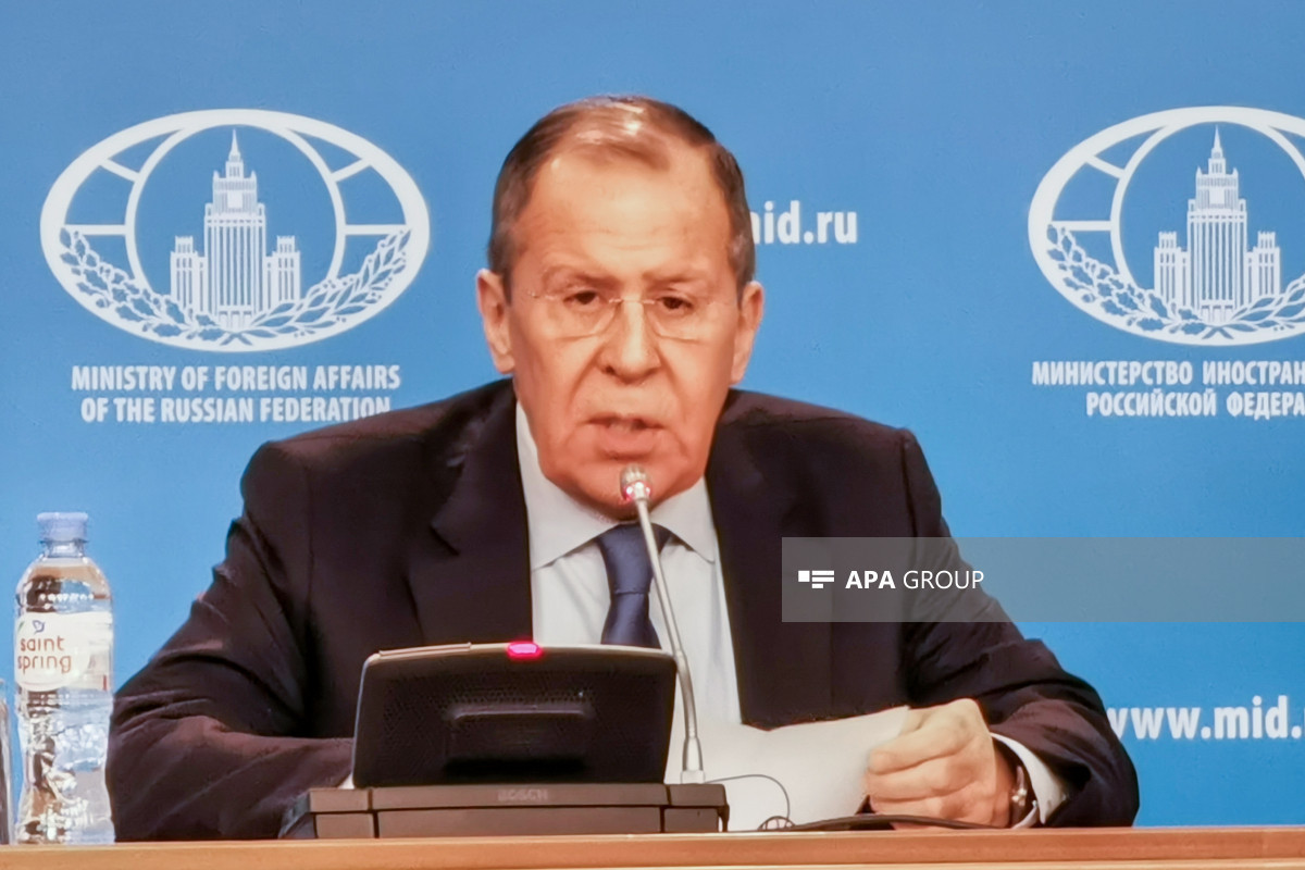 Sergey Lavrov, the Minister of Foreign Affairs of Russian Federation