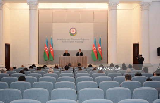 Azerbaijan's Minister of Foreign Affairs Jeyhun Bayramov