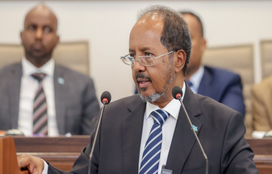 Somali president vows to step up fight against terrorism in 2024