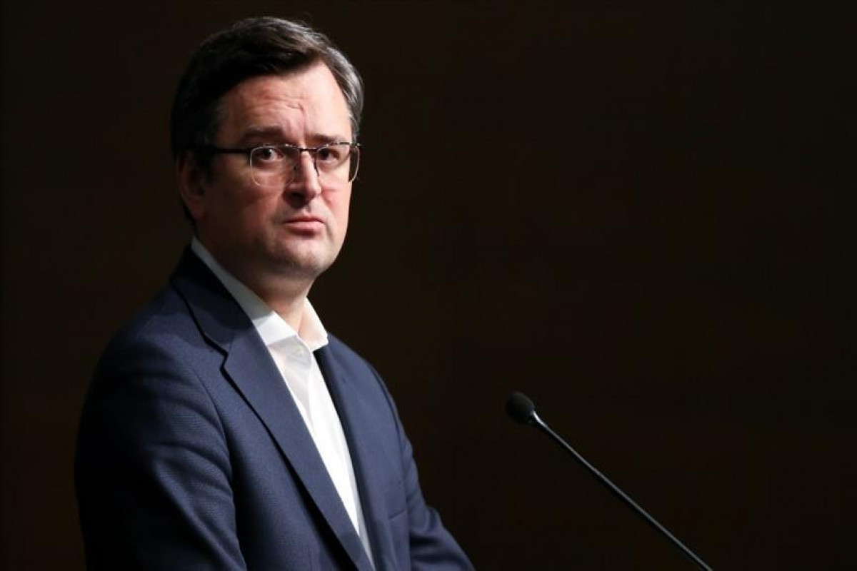 Ukrainian Foreign Minister Dmytro Kuleba