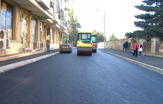 Azerbaijani President allocates AZN 350,000 for reconstruction of highways in Yasamal
